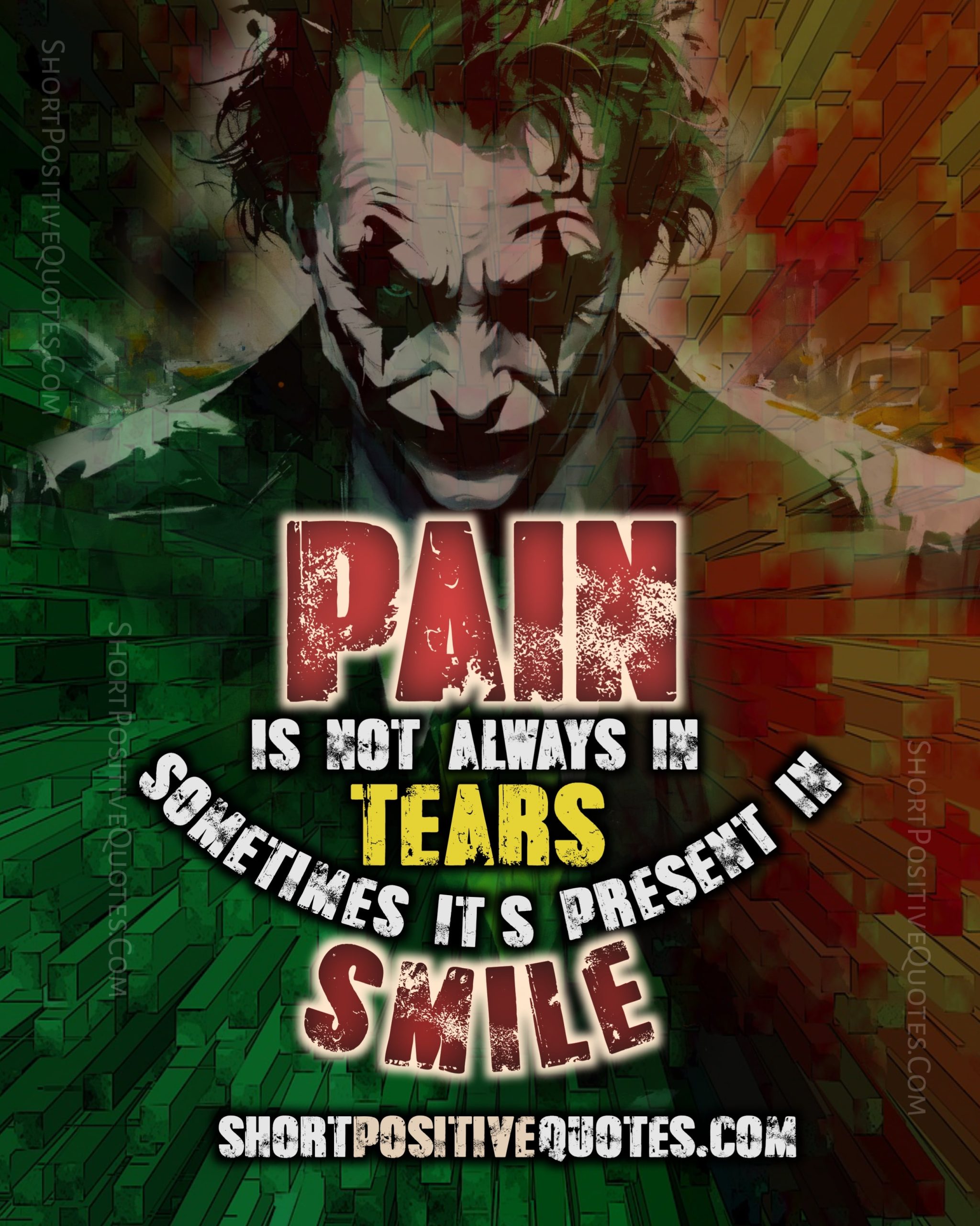 Joker Quotes About Pain, Meaningful Joker Quotes About Pain, Sad But True Joker Quotes About Pain, Joker Quotes About Pain Text, Short Positive Quotes